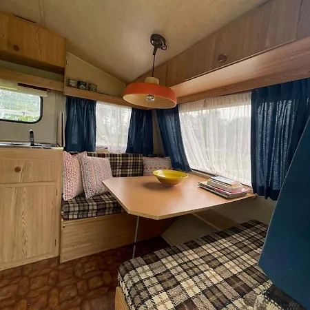 Κάμπινγκ Vintage Caravan In Old Orchard At Farm Huize Blokland *